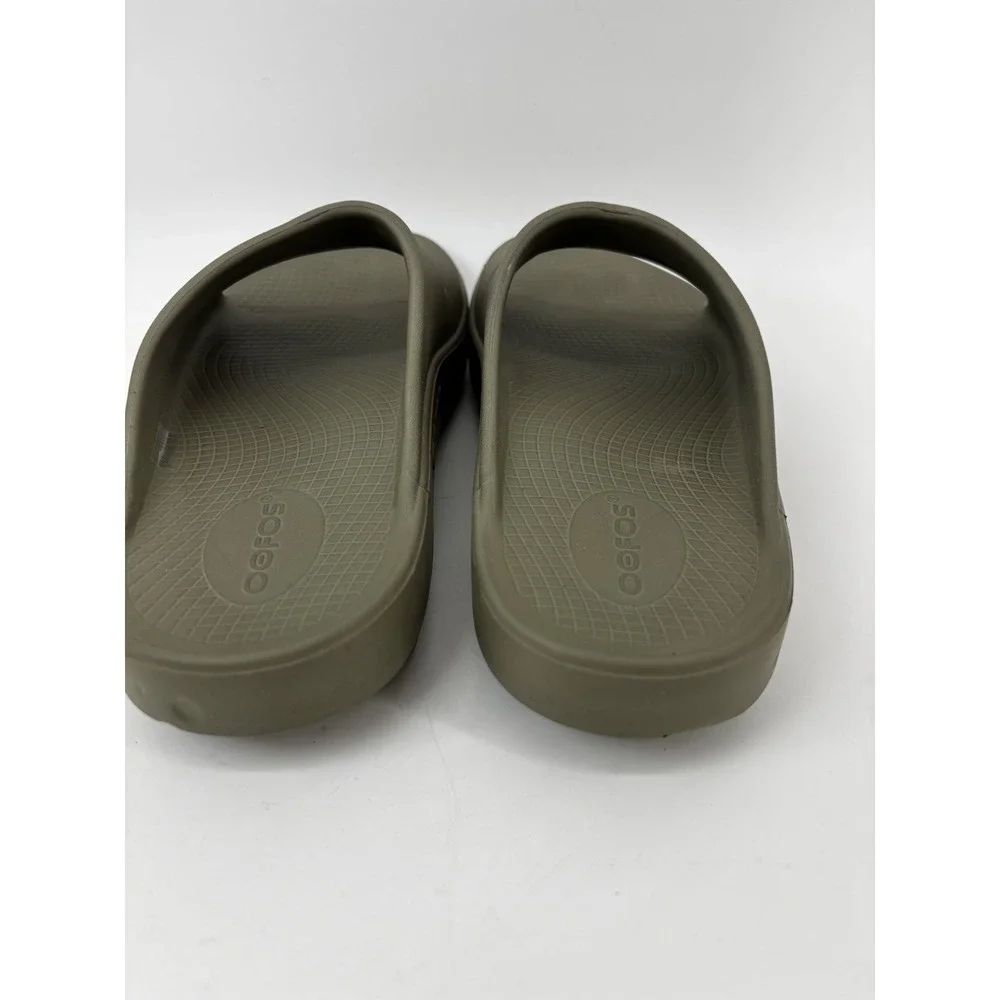 Men's Sz 7 OOFOS OOahh Recovery Slide Green Women's SZ 9 EU 40 Waterproof Sandal